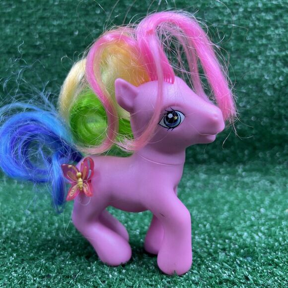 Hasbro Other - My Little Pony G3 Wind Drifter Raised 3D Butterfly Crystal‎ Princess Design 2005